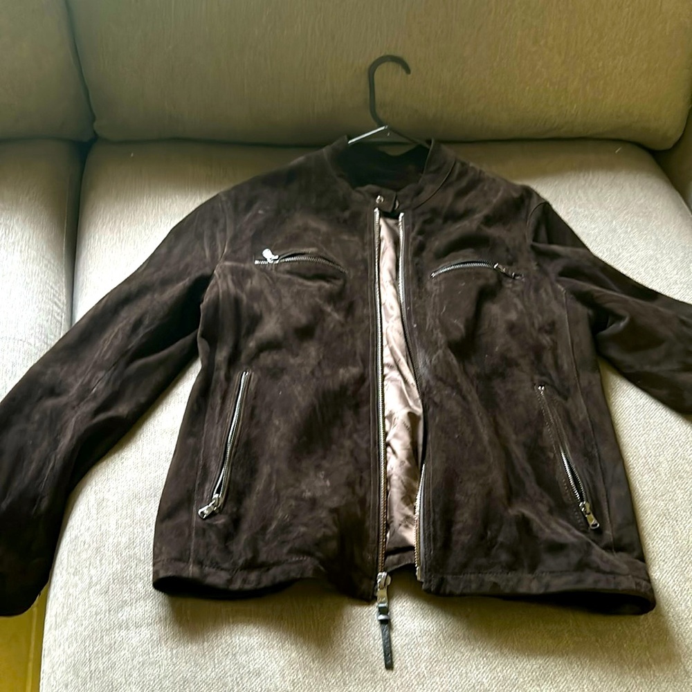 Micheal Lora leather jacket very nice just been used once
